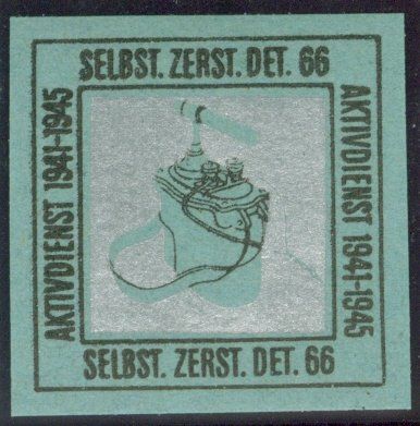 Alle Briefmarken: Selbst Zerst Det 66 – Gebraucht aus Zürich von yago-rot