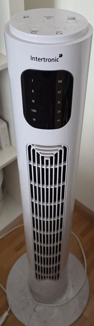 Ventilateurs: Intertronic Turmventilator weiss mit 3 Geschwindigkeiten – D'occasion à Pratteln par ratchanat 1