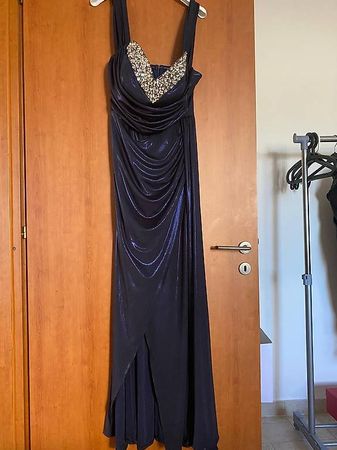 Abendkleid dunkelblau