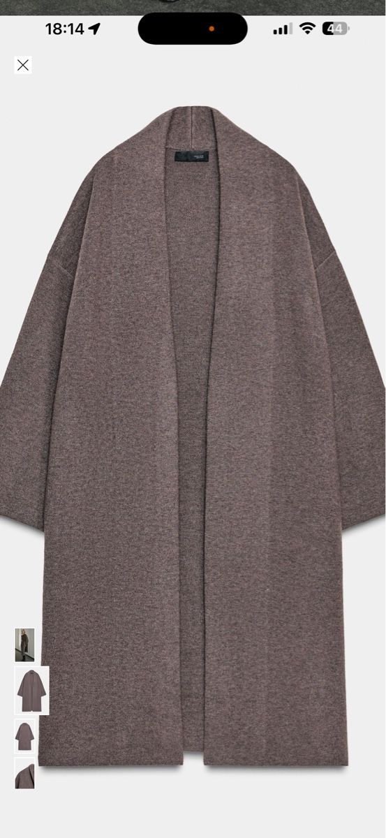 Zara Cappotti: Strickmantel Zara Neu (L) – Nuovo e nell'imballaggio originale da Vezia venduto da sidu03 1
