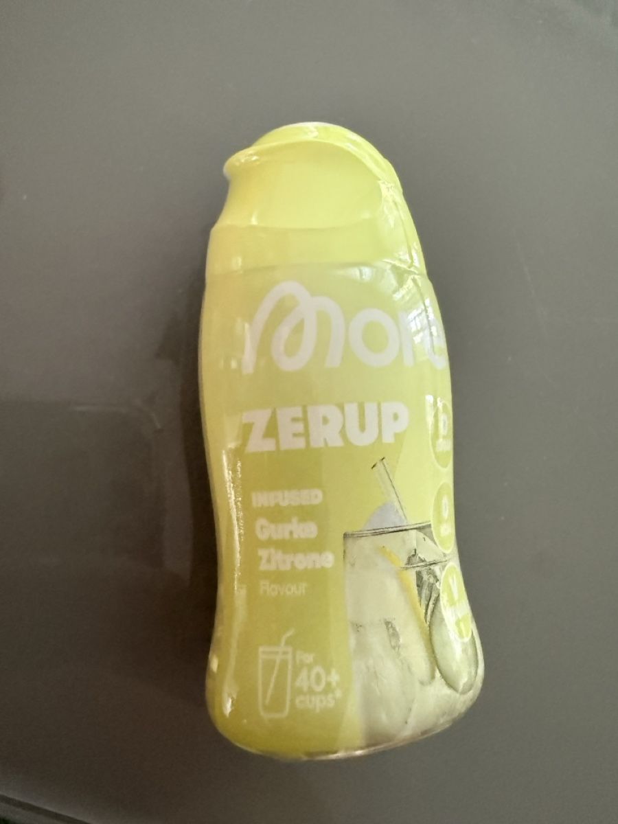 More Nutrition Cibi & Specialità: Gurke Zitrone More Zerup - ungeöffnet  – Nuovo e nell'imballaggio originale da Kreuzlingen venduto da sop_kxw5