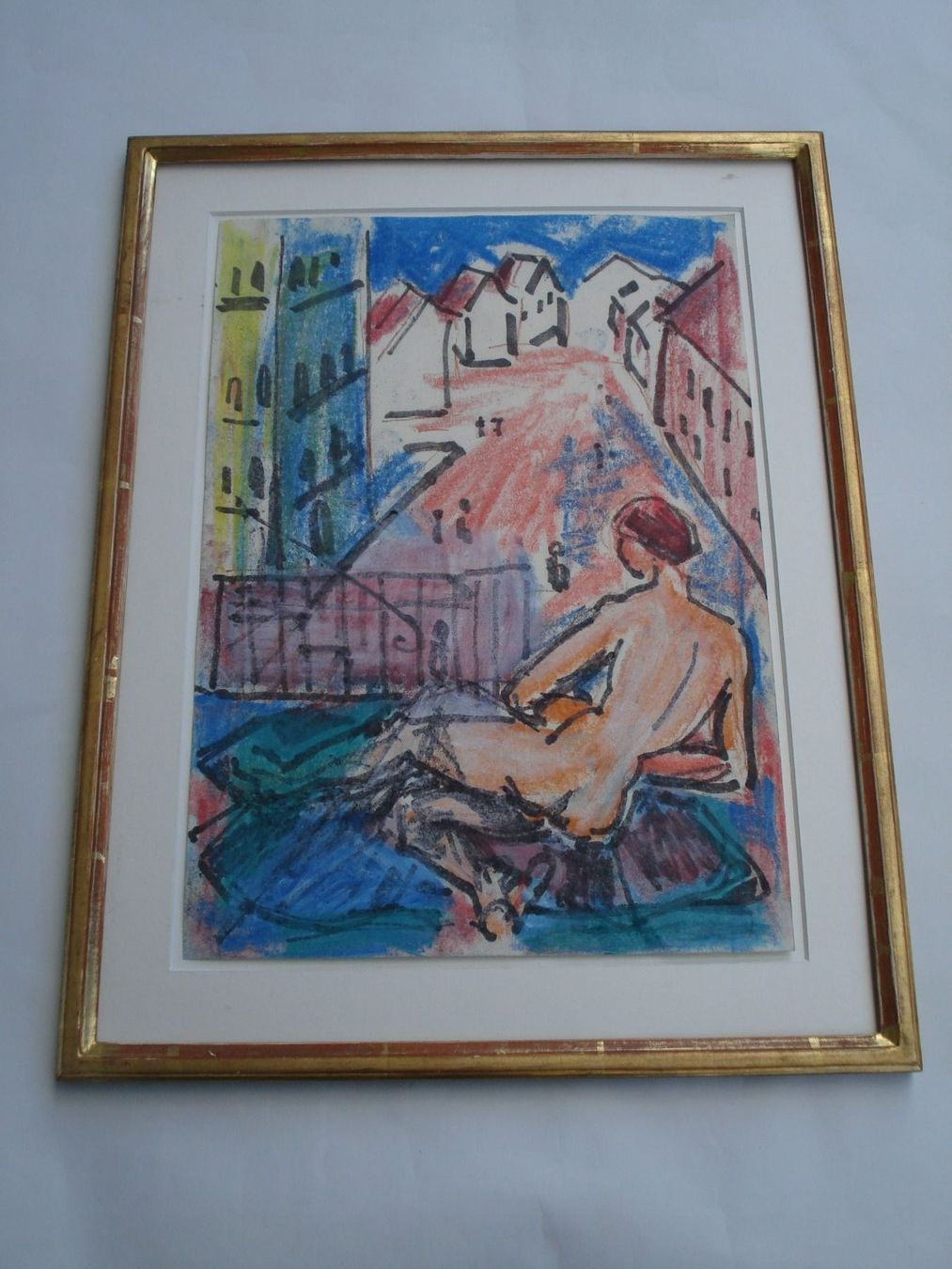 Dipinti: Expressionistischer Akt – Usato da Basel venduto da art.basel