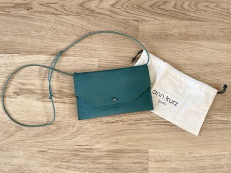 Umhängetasche | Ann Kurz | Leder | mit Staubbeutel neu