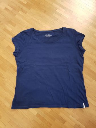 T-shirt bleu foncé edc, taille M, col rond