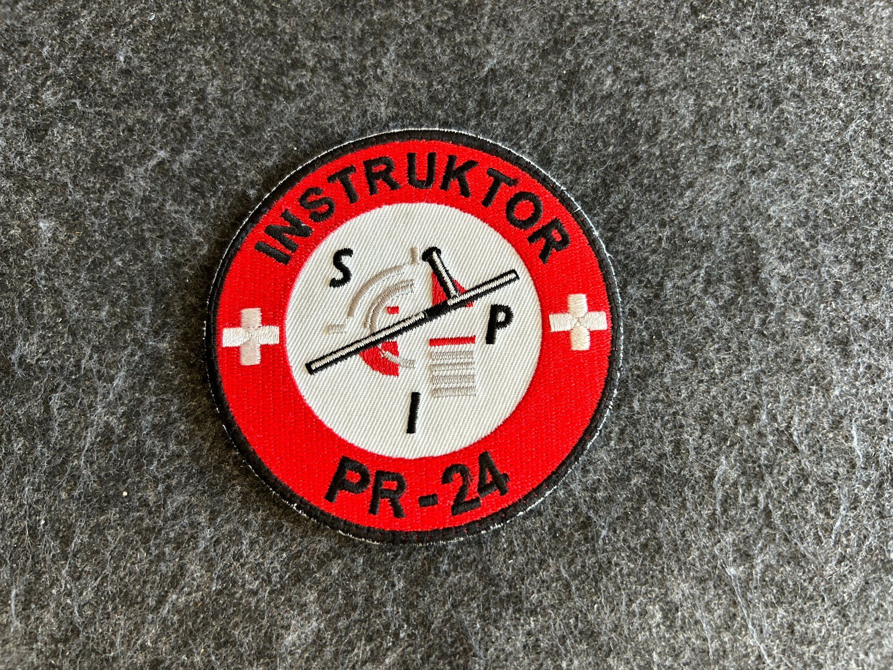 Plaquettes & Badges: Patch, SPI, Instruktor PR-24 (Klett schwarz) – D'occasion à Berikon par DGC-1995