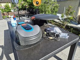GARDENA Mähroboter smart SILENO life + Haus+ Zubehör