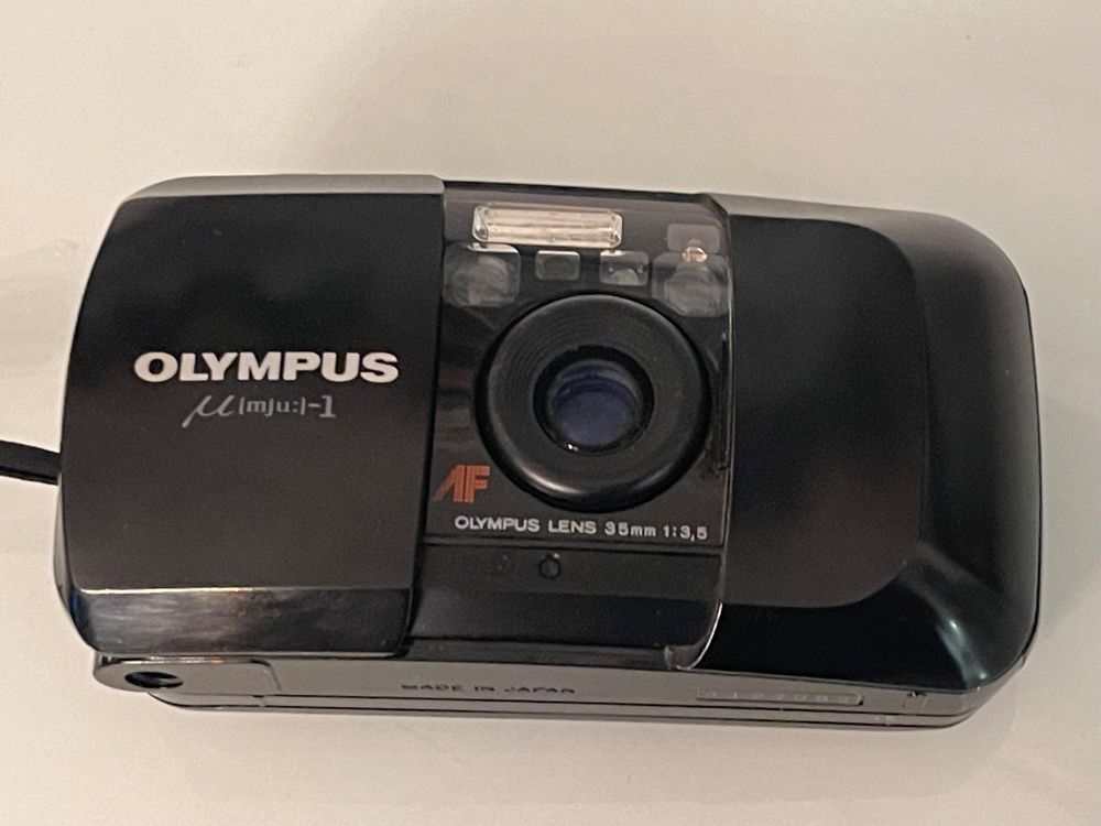 Appareil Photo Olympus Mju-1 35mm - Boîte Incluse - Jamais Utilisé (ouvert)