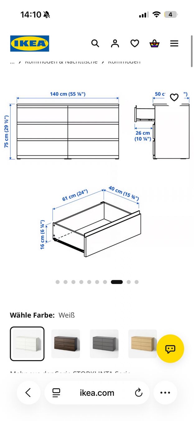 Ikea Cassettiere: ikea malm kommode – Usato da Frauenfeld venduto da mel_92ns 1
