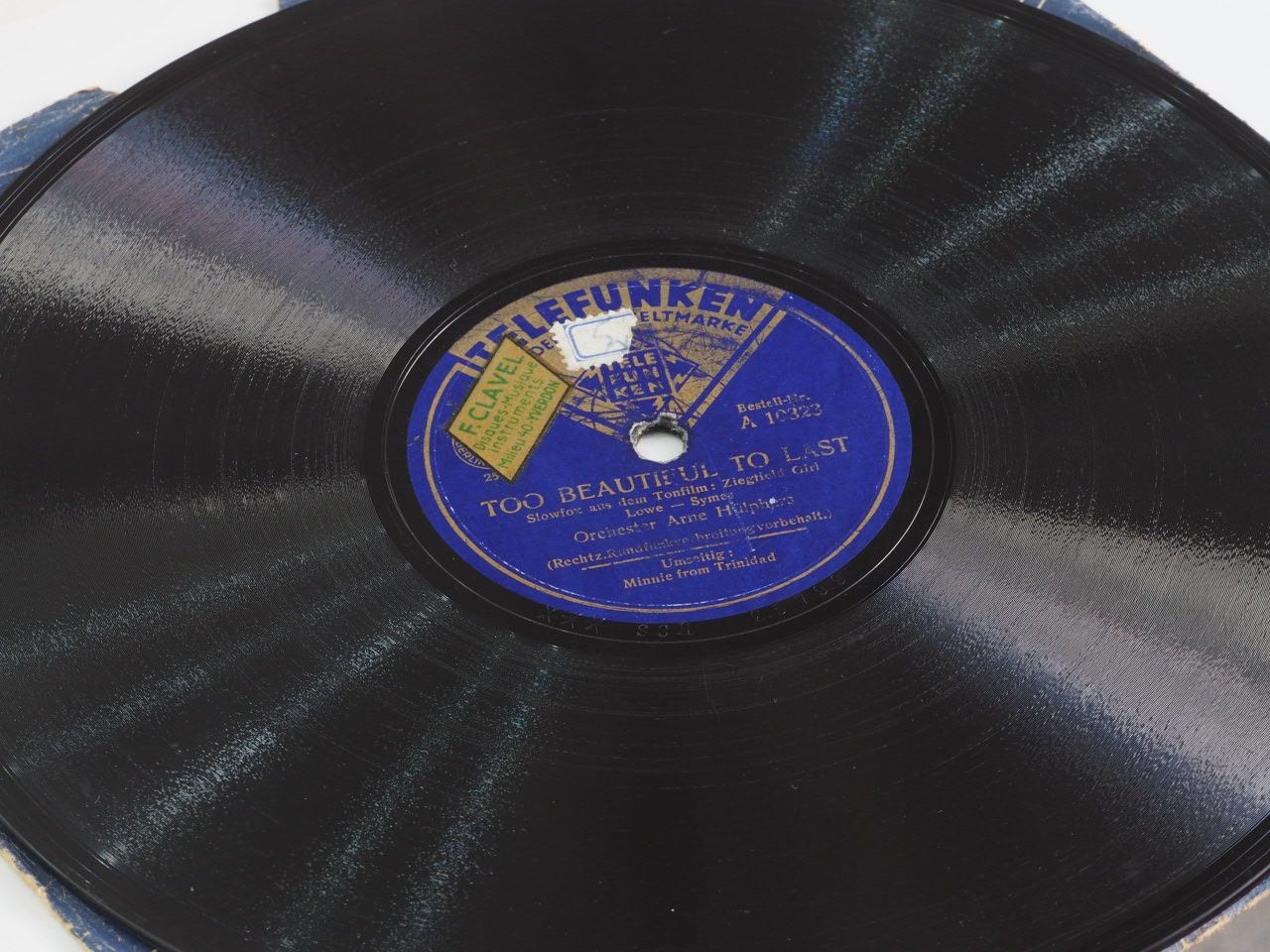 Schallplatten: DISQUES 78 TOURS – Gebraucht aus Lausanne von Leag 2