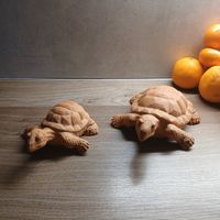Süsse Schildkröten-Deko aus Ton