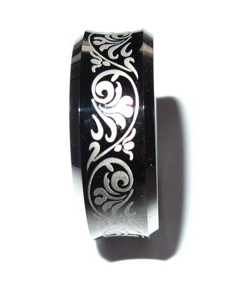 Anelli: Echter Tungsten Carbide Wolfram Ring 12 – Nuovo e nell'imballaggio originale da Schwanden GL venduto da UHRKNALL 1