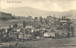 Gurzelen BE Ortsansicht Nr.197 , ca.1910
