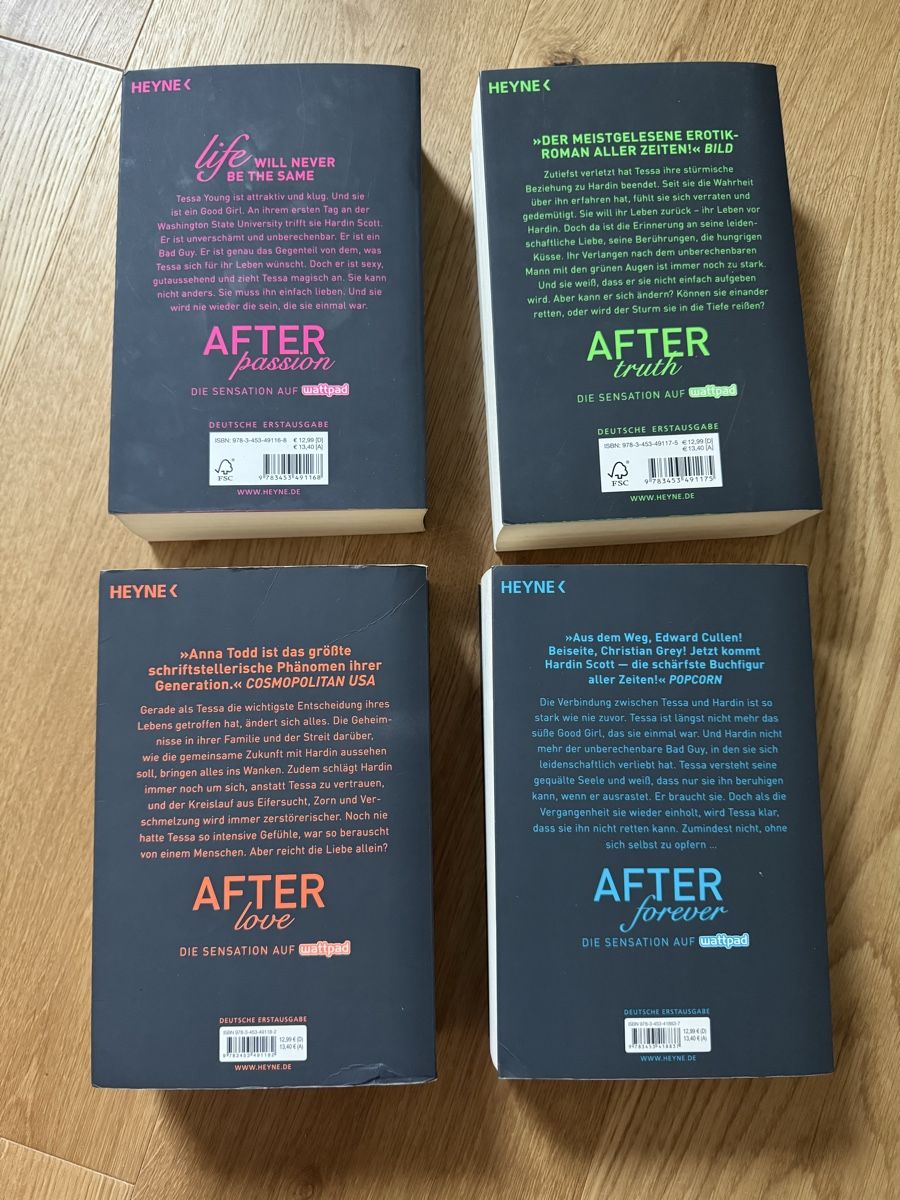 Bücher: komplette After-Buchreihe – Gebraucht aus Bütschwil von mau_26yq 1