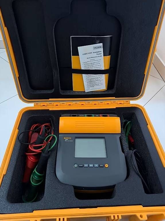 Fluke Messen: Fluke 1550C Isolationsmessgerät 5 kV – Gebraucht aus Beringen von inexxwina