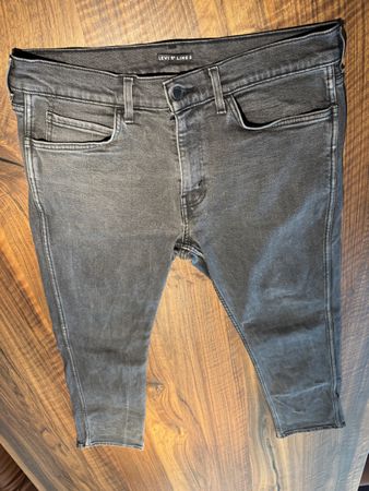 Herren Jeans Levi's Line 8 schwarz Grösse 34/30