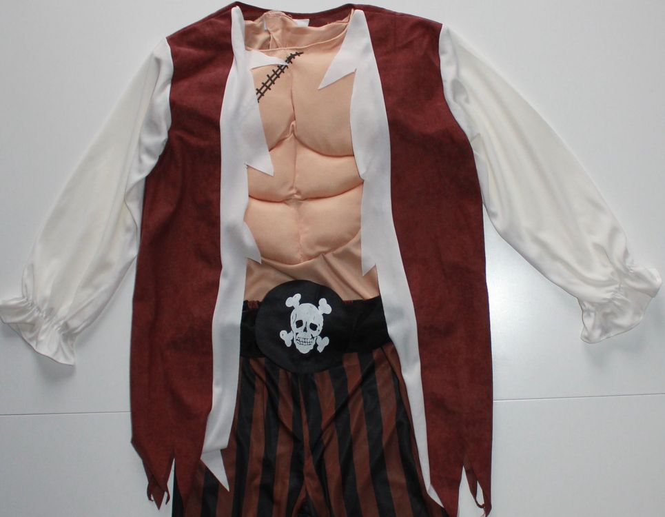 Costume pirate / Pirat t. 120 - 130   NEU! 4