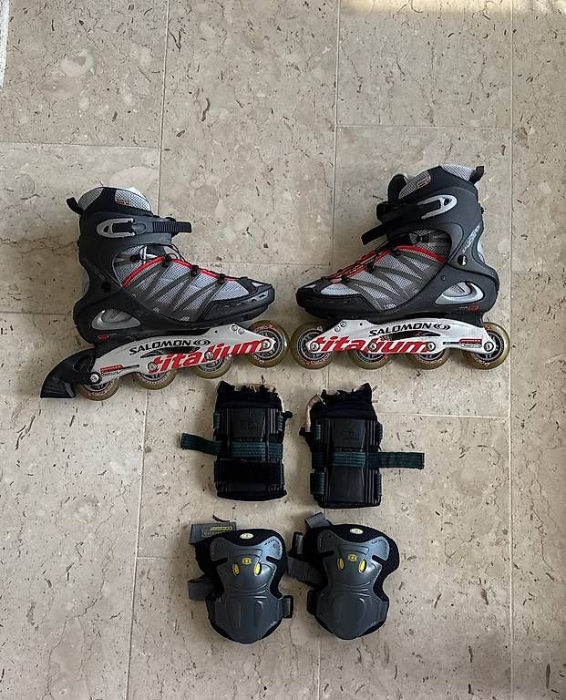 Salomon Pattini in linea & Pattini a rotelle: Salomon Inline Skates – Nuovo (secondo la descrizione) da Kilchberg ZH venduto da eti_m9g8 1