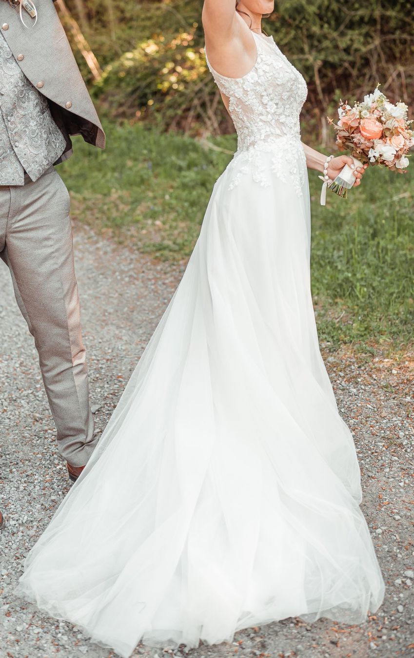 Robes: Hochzeitskleid Grösse 36 – D'occasion à Schindellegi par silvia.port96
