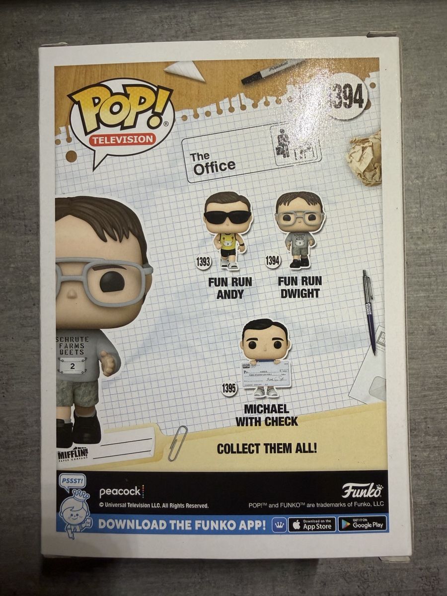 Funko Statuette: Funko Pop The Office Dwight 1394 neuwertig – Nuovo e nell'imballaggio originale da Pratteln venduto da niisam 1