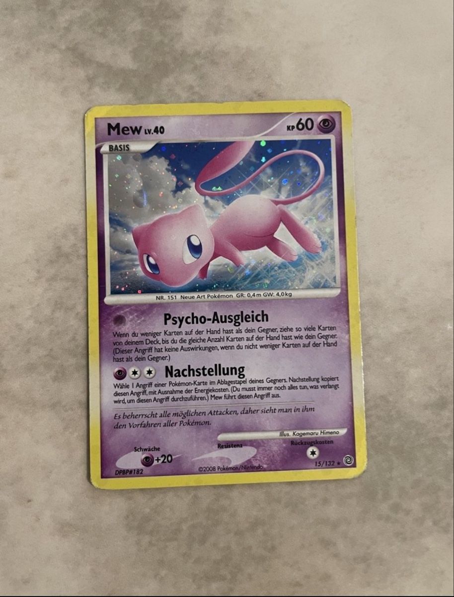 Cartoline: Mew Holo Rare – Nuovo (secondo la descrizione) da Opfikon venduto da ZDem