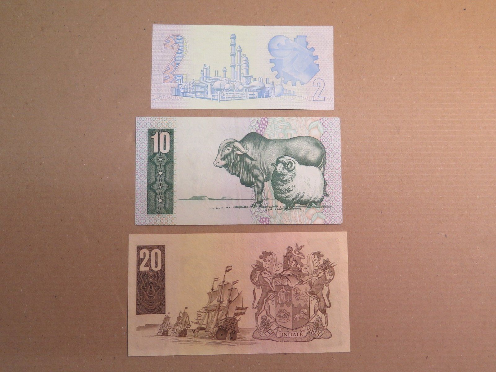 Banknoten: Banknoten Südafrika – Gebraucht aus Glarus von Peterpan5 1