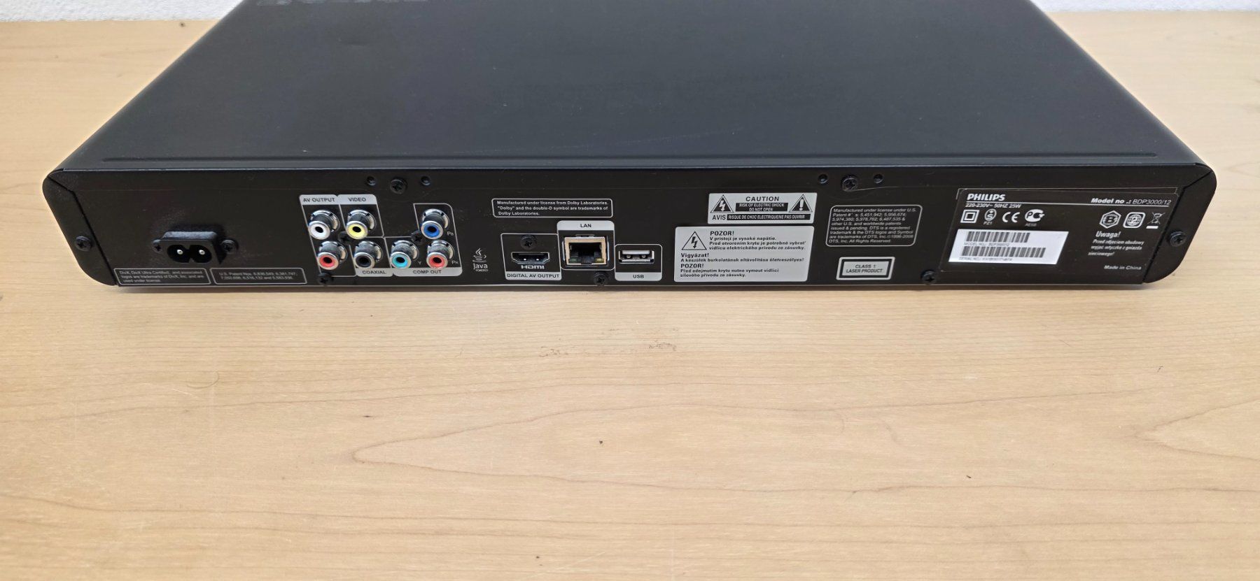 Philips Multimediaplayer & Streamer: Philips Blue-ray Disk BDP-3000 – Gebraucht aus Elgg von computerbrocki 2