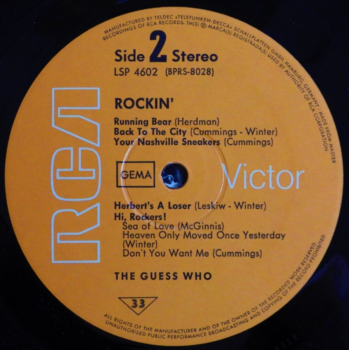 Dischi in vinile: THE GUESS WHO ROCKIN  LP1972 – Usato da Dübendorf venduto da mar_85sd 5