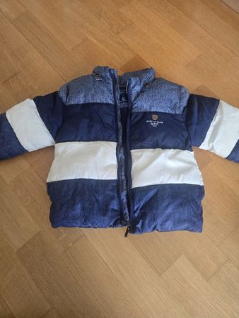 Kinder Steppjacke Mayoral 12m blau/weiss guter Zustand
