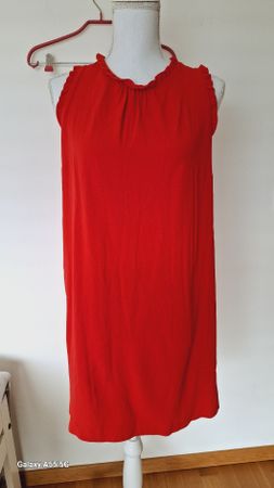 Robe rouge Sézane T40 élégante féminine été soirée