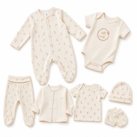 NEU- Erstausstattung 8-teilliges Set 100% Baumwolle | 3-6M