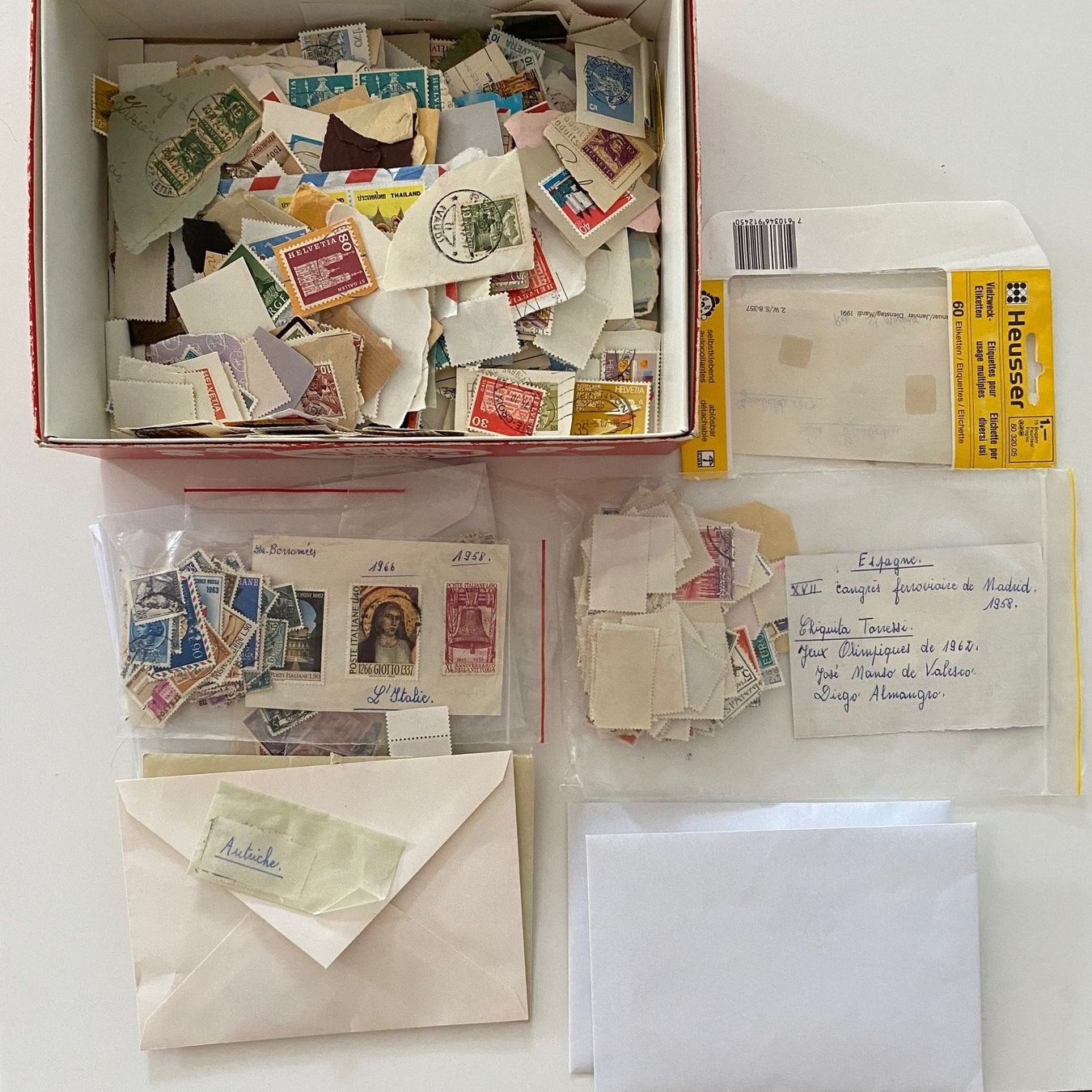 Tutti i francobolli: Riesige Briefmarkensammlung // Sammlung alte Briefmarken – Usato da Strengelbach venduto da alexandre09 3
