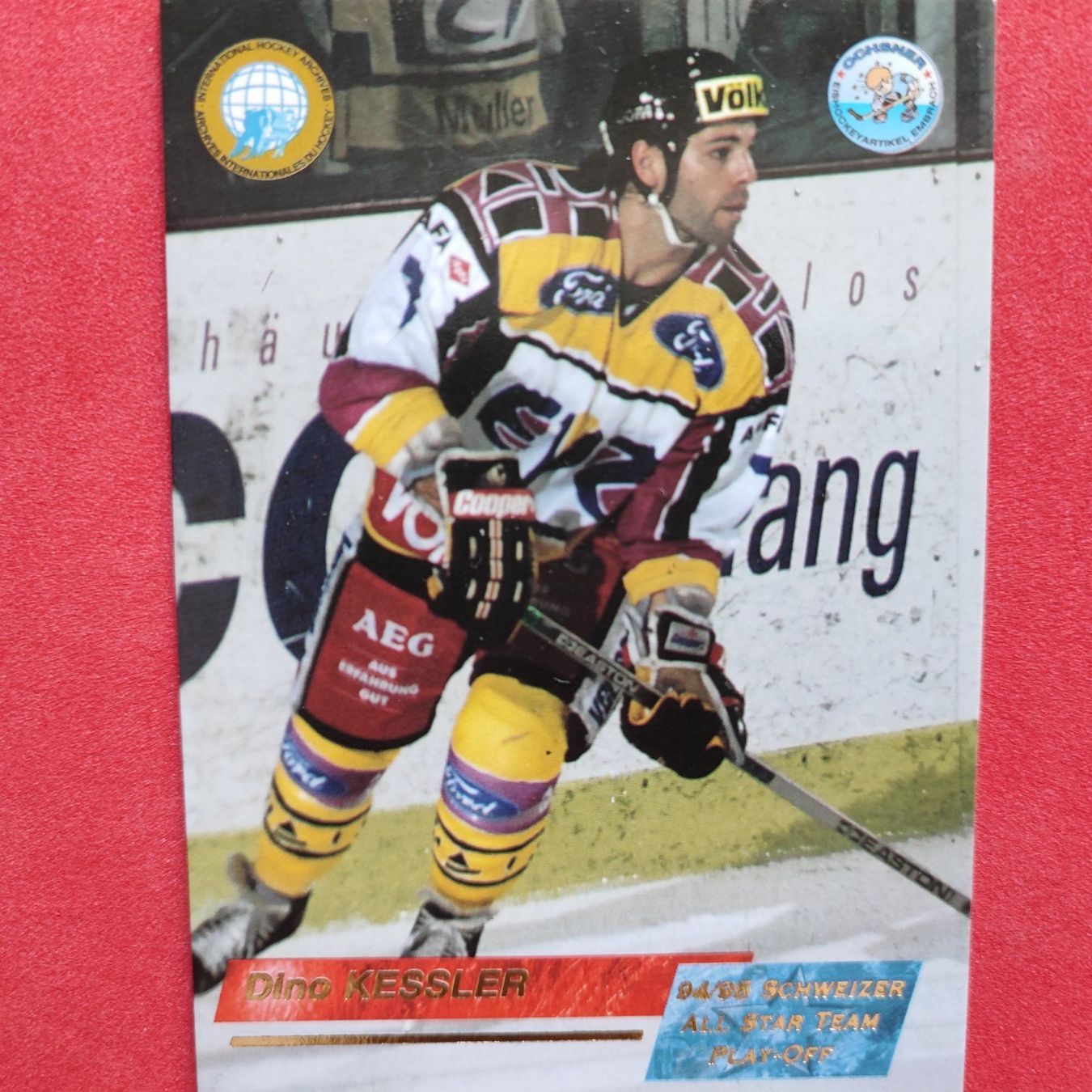 Carte collezionabili: Dino Kessler - EVZ - 1994/95 – Usato da Dübendorf venduto da kb86_MOVIE