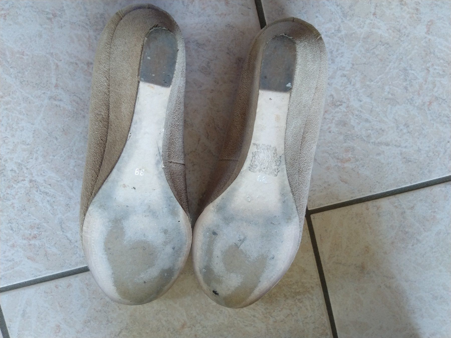 Damenschuhe: neuwertige leder Ballarina BATA Absatz 5cm gr. 39 – Neu (gemäss Beschreibung) aus Porza von tbch 5
