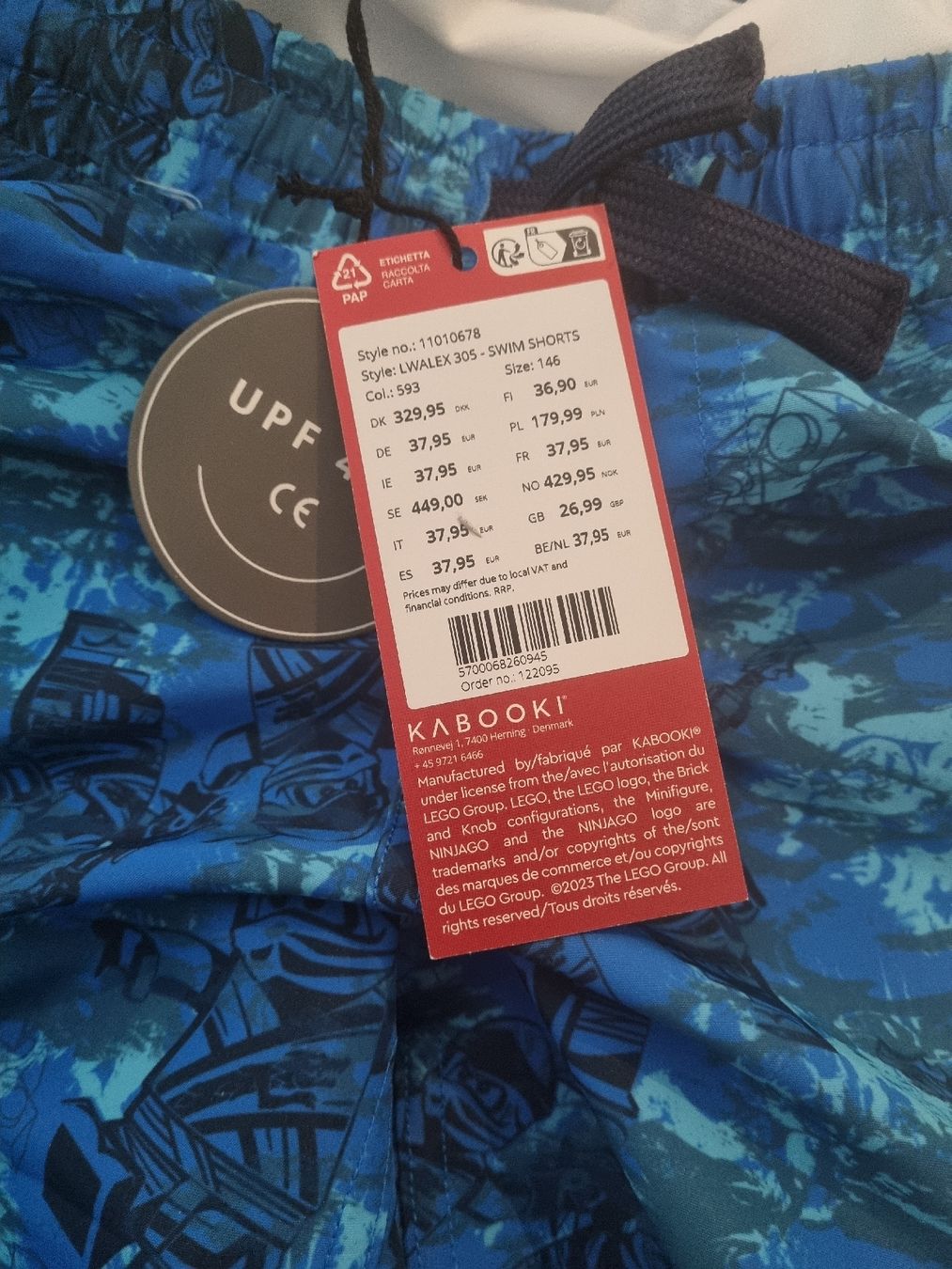 Lego Costumi da bagno: Lego Ninjago Badeshorts Gr 146 – Nuovo e nell'imballaggio originale da Arbon venduto da Deki22 3