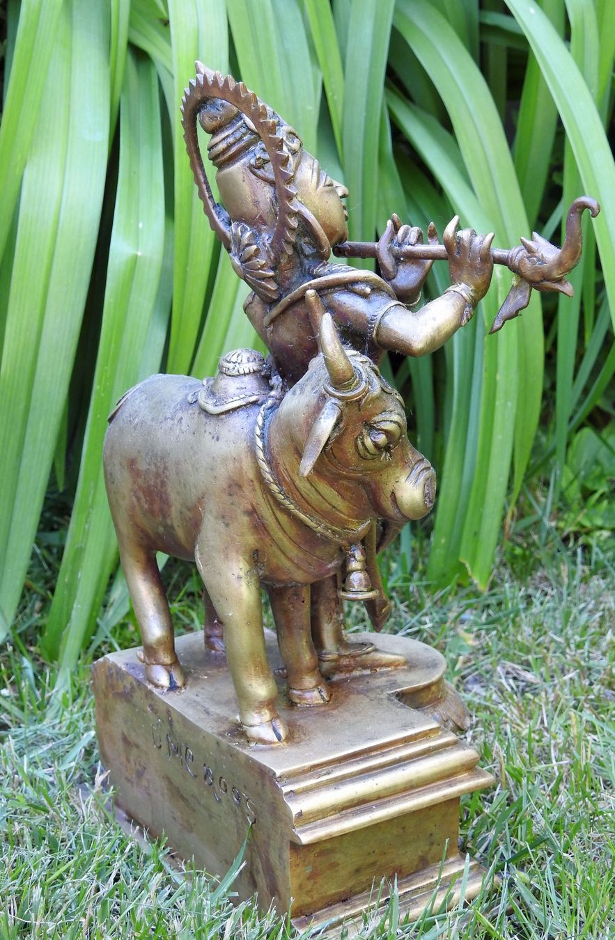 Skulpturen & Statuen: Bronze-Skulptur Krishna - 29 cm – Gebraucht aus Bischofszell von Bertsch8 4