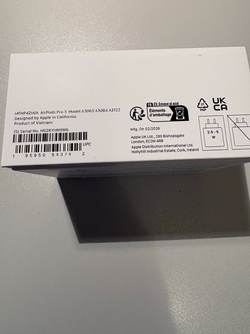 Apple Cuffie: Original Apple AirPods Pro 3 ANC – Nuovo (secondo la descrizione) da Balterswil venduto da Doresa 2