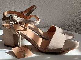 Neue, beige Varese Sandalette Grösse 38