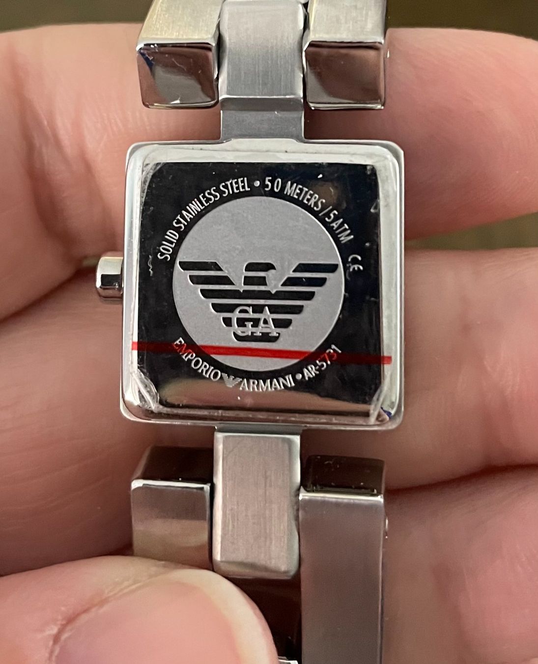 Armani Orologi: Armani Edelstahl Armbanduhr – Nuovo (secondo la descrizione) da Muttenz venduto da einfach-schoen 2