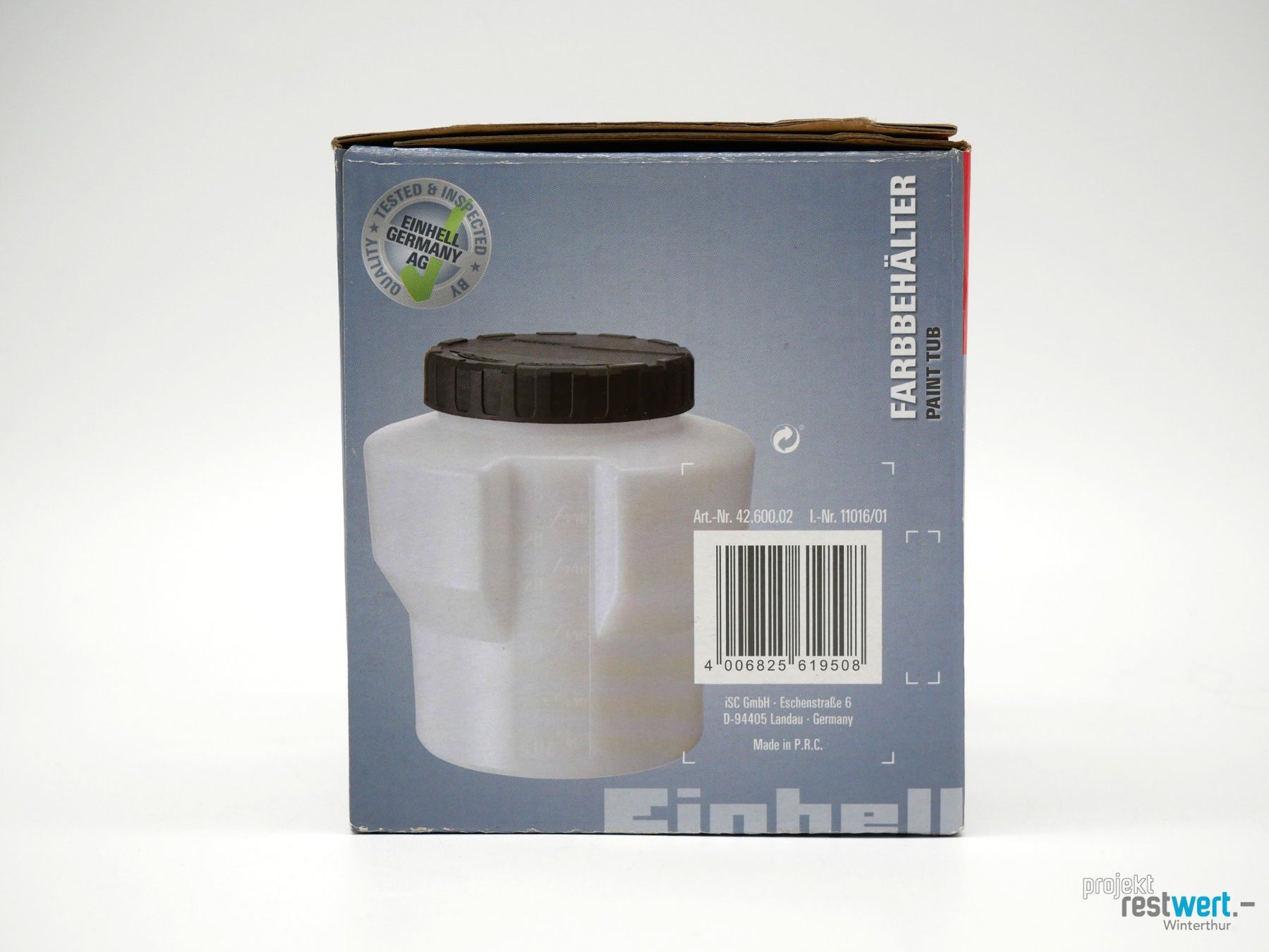 Contenitori & Simili: EINHELL Halbtransparenter Farbbehälter 1000 ml – Nuovo (secondo la descrizione) da Winterthur venduto da Restwert_Winterthur 4