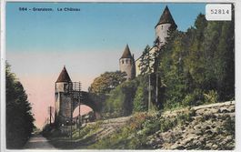 Grandson - Le Chateau - Litho