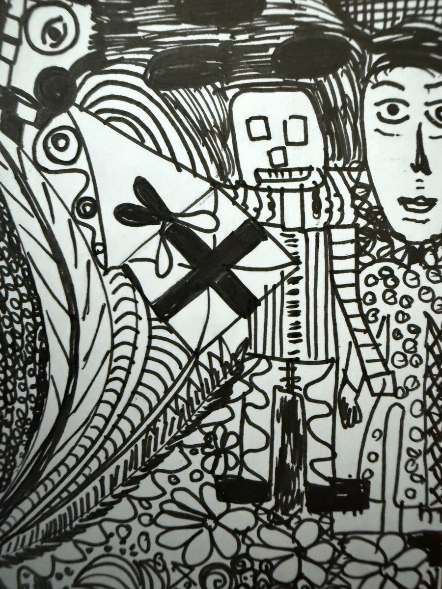 Dipinti: Das Tor / C. Steffen / Art Brut / Outsider Art – Nuovo e nell'imballaggio originale da Sempach Station venduto da blackhors 6