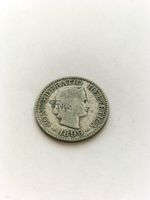 Seltene 10 Rappen Münze 1899, Sammlermünze Schweiz