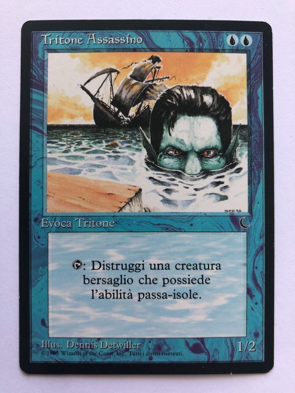 Cartoline: MTG - Tritone Assassino – Usato da Zürich venduto da T_H_O_M_A_S