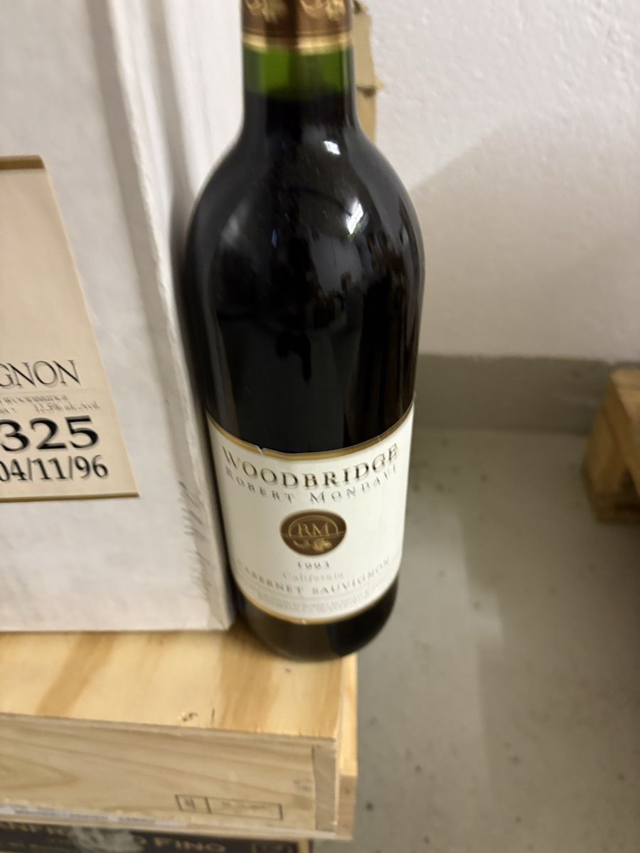 Wein: Woodbridge Cabernet Sauvignon 1993 – Neu (gemäss Beschreibung) aus Stein AR von Pbachmann0
