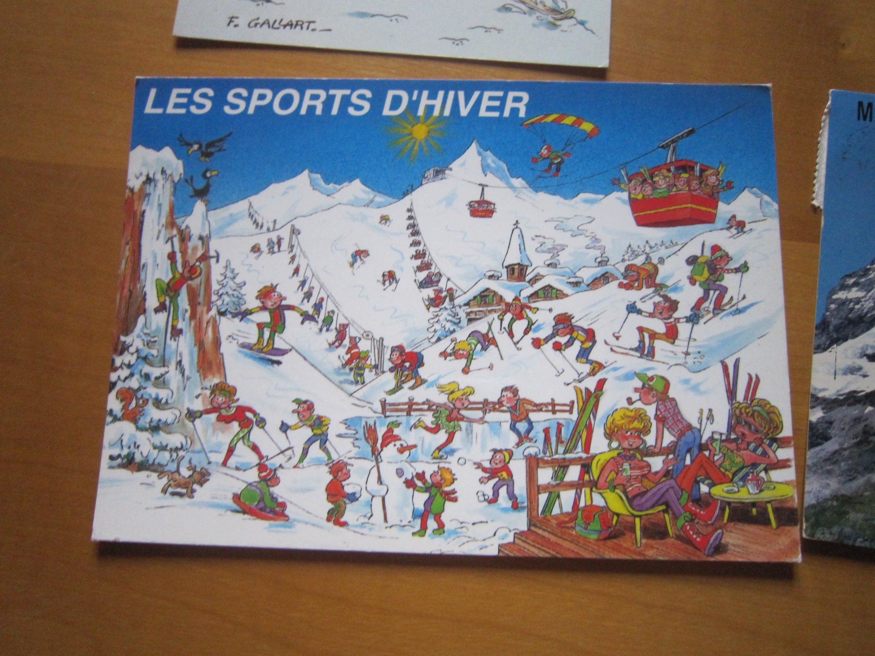 Cartes postales: No 17 Postkarten Wintersport – D'occasion à Gordola par Polentaefung 5