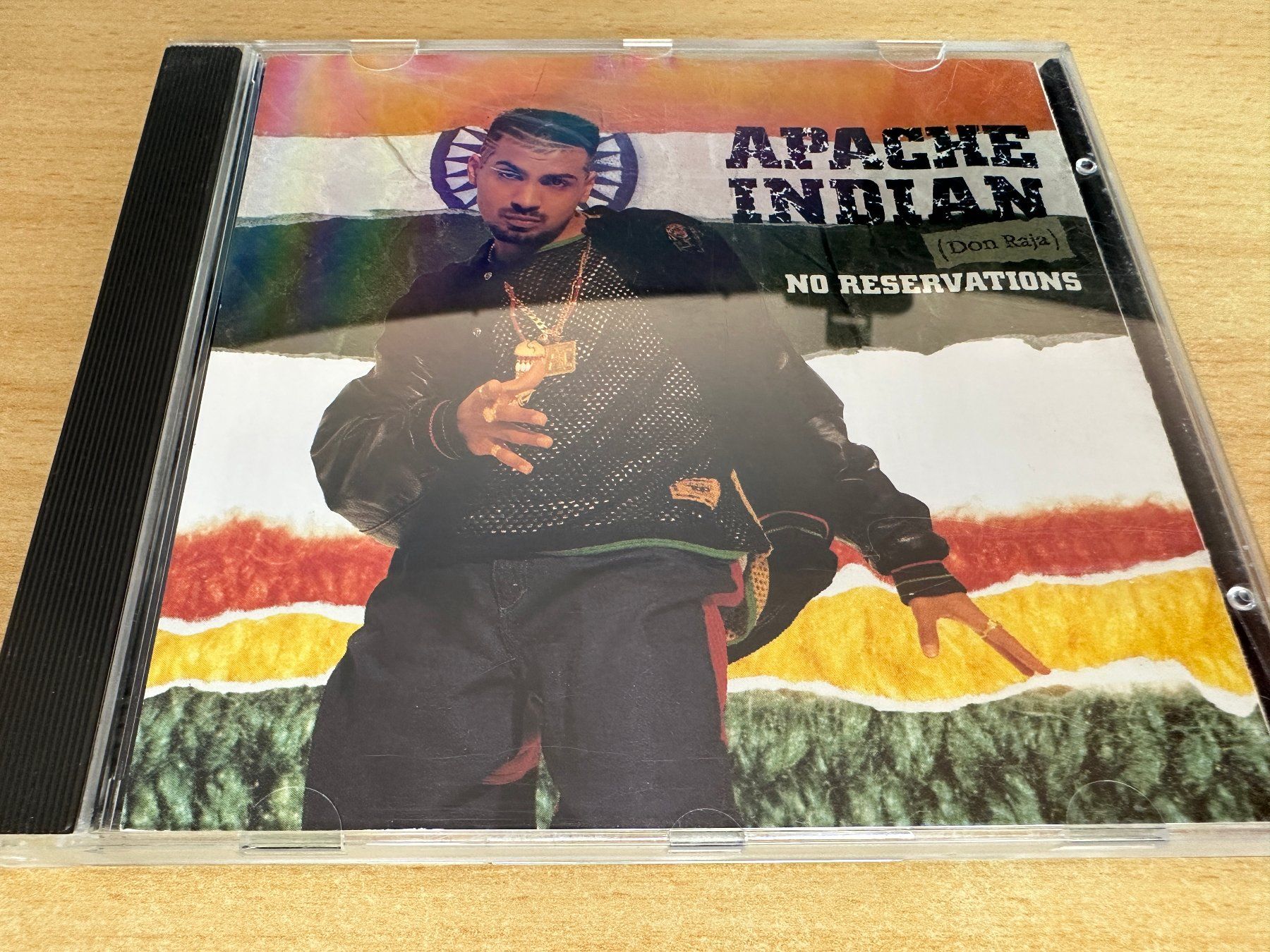 CD: Apache Indian – No Reservations – Usato da Rikon im Tösstal venduto da Alpenmutz