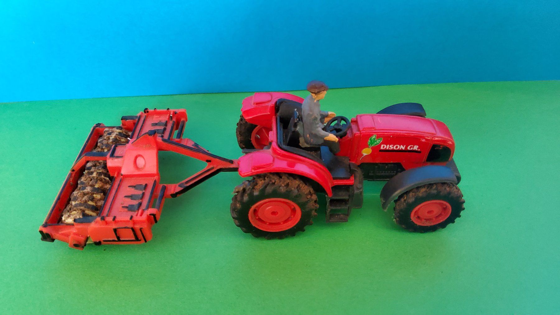 Trattori: Traktor DYSON GR. mit Walze 1/43 – Usato da Grüningen venduto da VENOM59 1