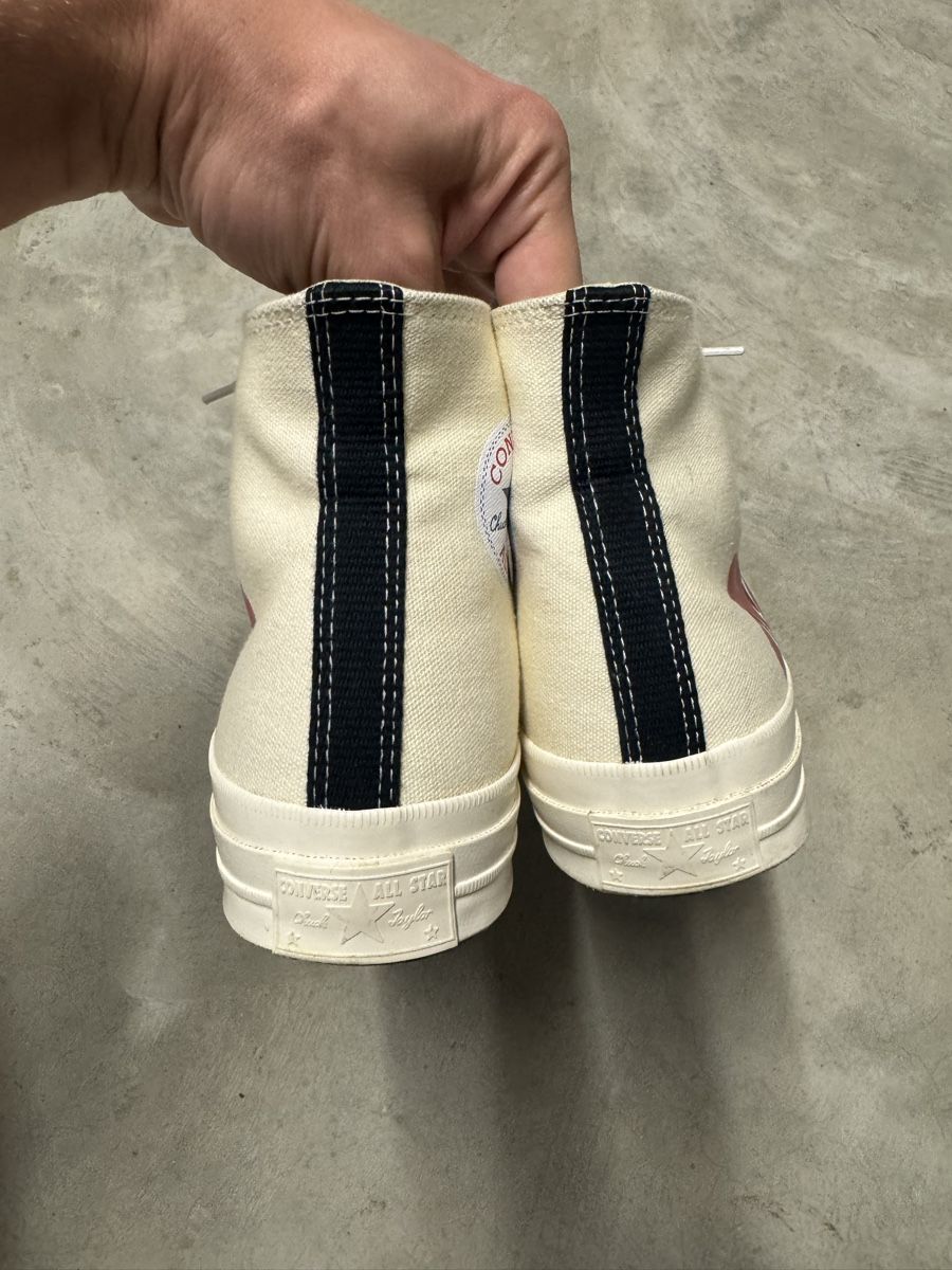 Comme Des Garcons Scarpe da uomo: Comme des Garçons Converse Chucks Gr. 44 – Nuovo (secondo la descrizione) da Langenthal venduto da paxcal 4