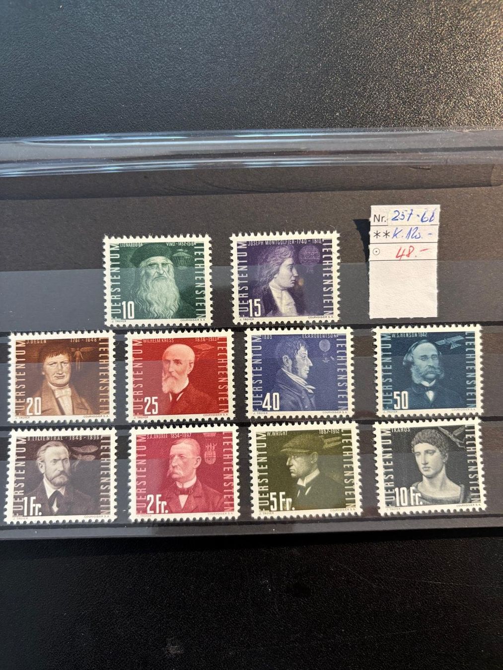 Alle Briefmarken: Fürstentum Liechtenstein – Neu (gemäss Beschreibung) aus Nidau von sch_l8zp