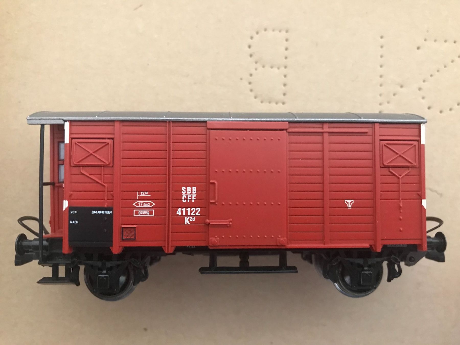 Liliput Modellini di ferrovie: Liliput SBB Güterwagen K2d rotbraun – Usato da Luzern venduto da mey_s13
